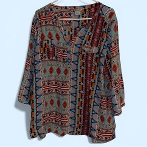 🌹ARIAT TUNIC BLOUSE